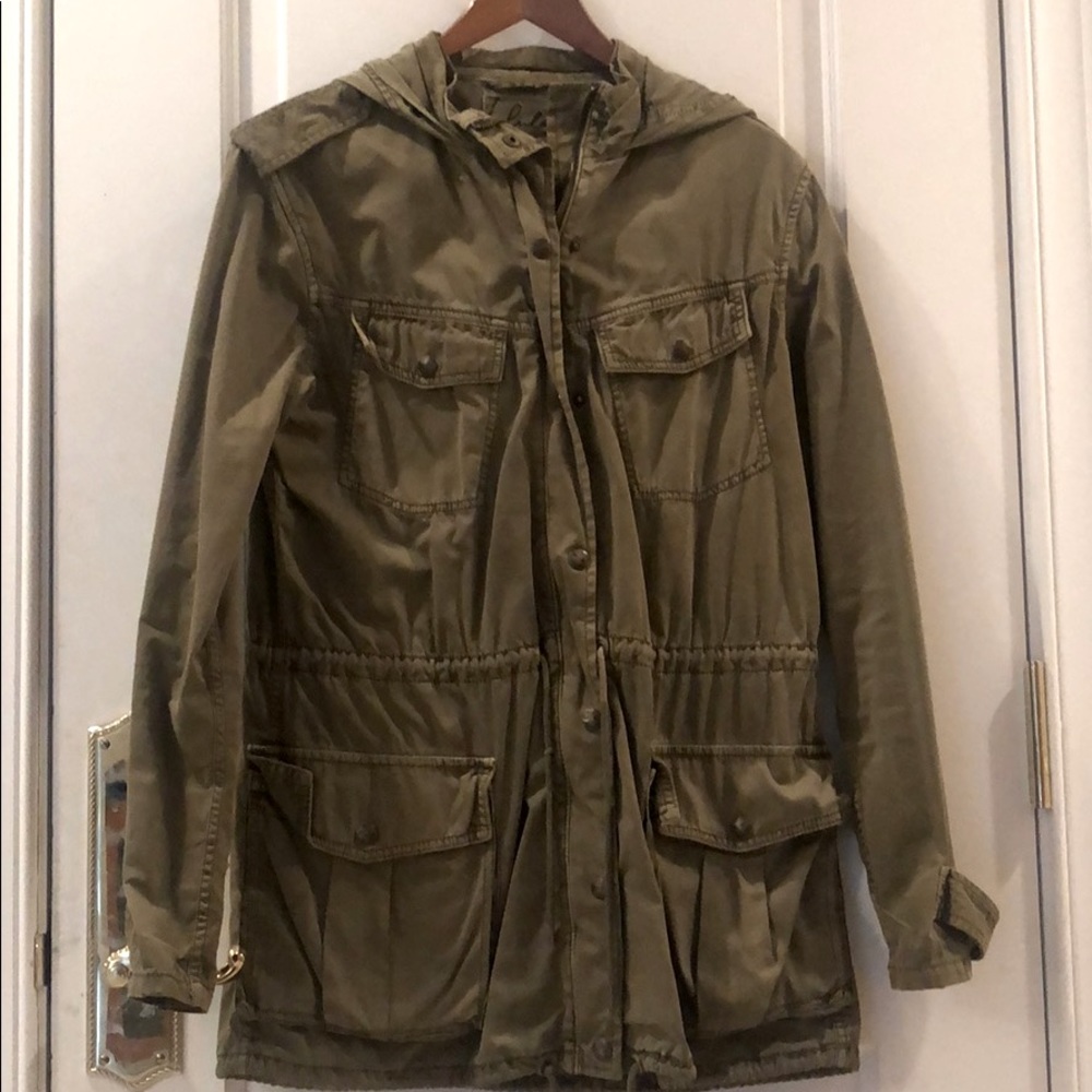 Army green jacket